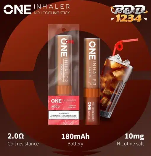 One Inhaler 800คำ พอตจมูก Cola Ice