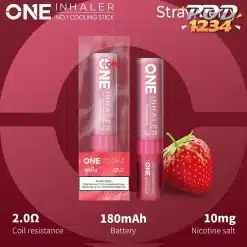 One Inhaler 800คำ พอตจมูก Strawberry